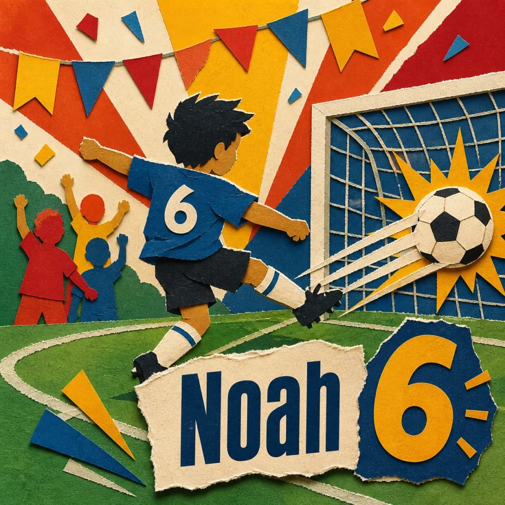 Poster for Noah's Birthday Goal
